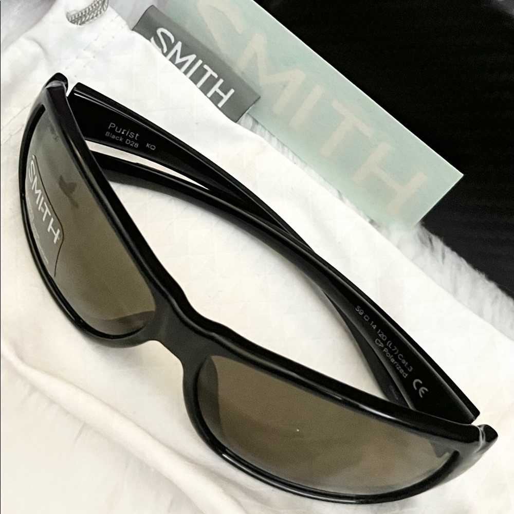 Smith Purist Carbonic Polarized Sunglasses- Small/Medium adult/kids face widths